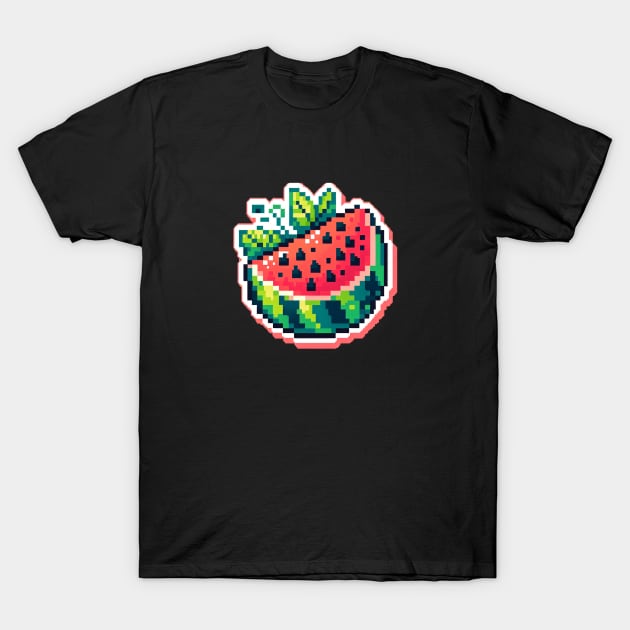 Watermelon Harvest Field Product Vintage Since Fruit T-Shirt by Flowering Away